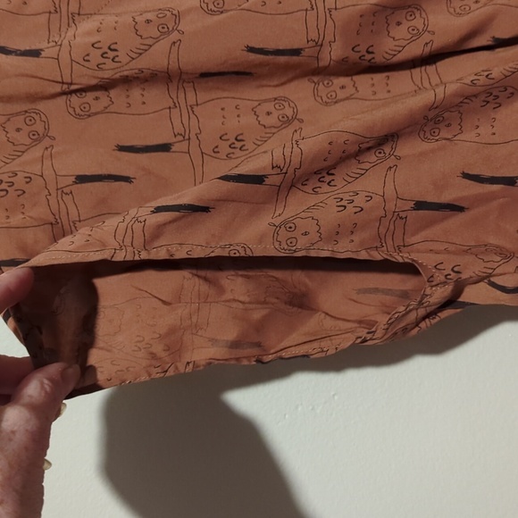 Whimsical Owl print Pou dou dou dress medium - Picture 7 of 9